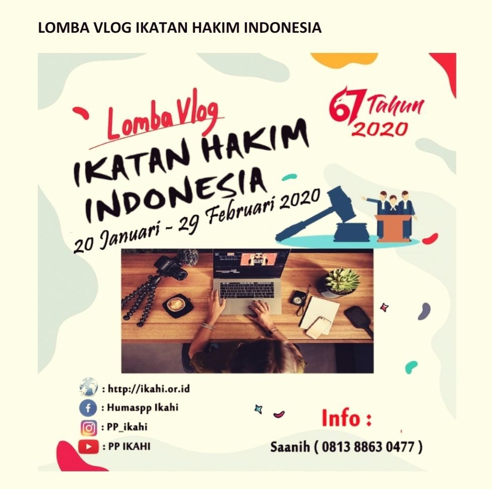 LOMBA VLOG IKAHI TINGKAT NASIONAL