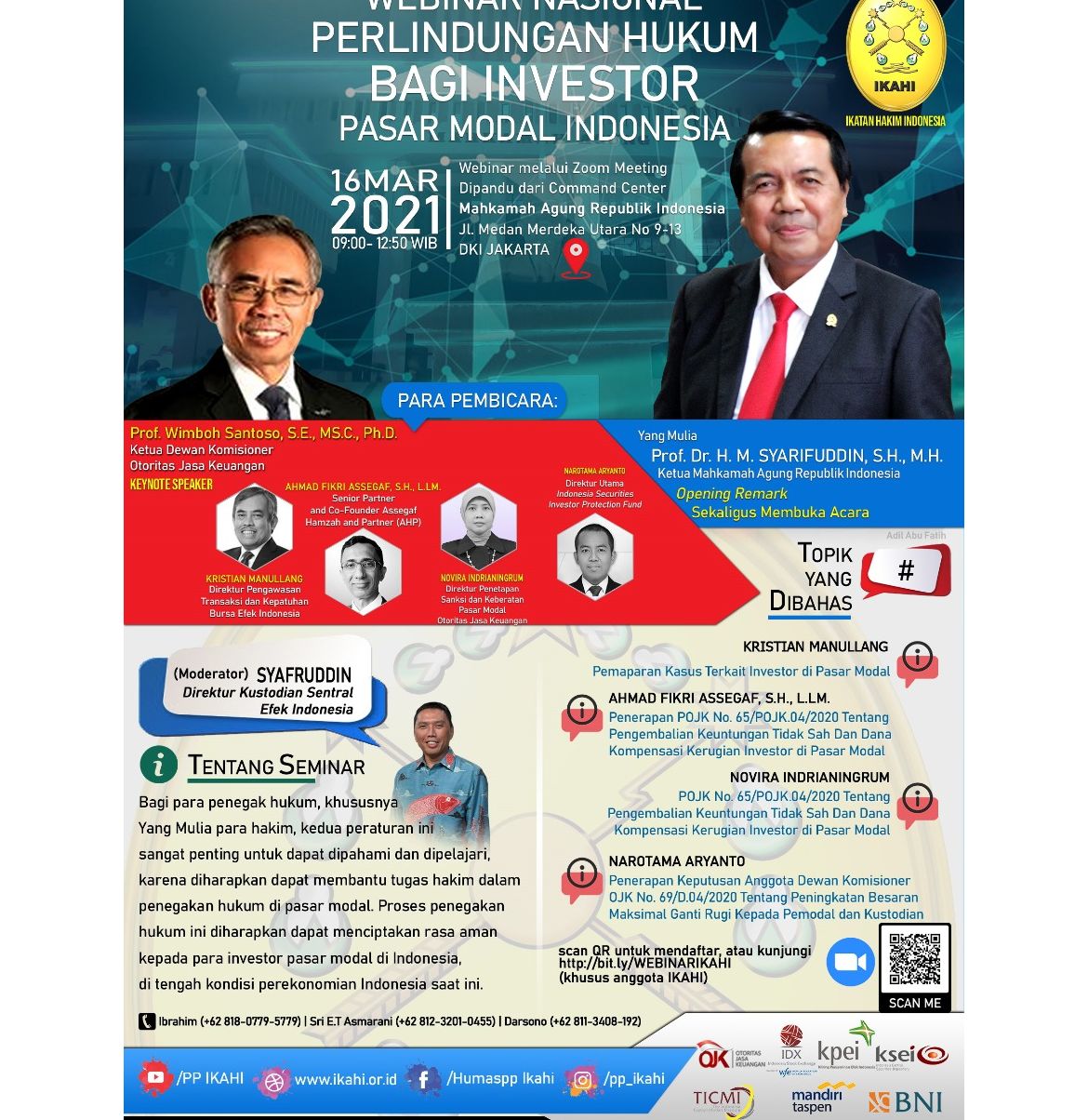 WEBINAR NASIONAL HUT IKAHI KE 68