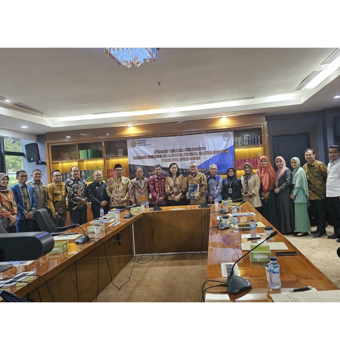 BPDSH IKAHI GELAR SERAH TERIMA PENGURUS PERIODE 2023-2026