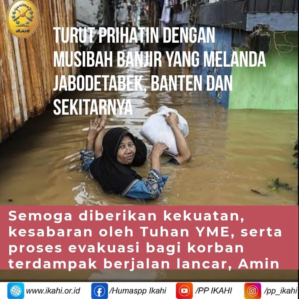 PEDULI SESAMA, PP IKAHI BUKA DONASI DAN POSKO BANJIR