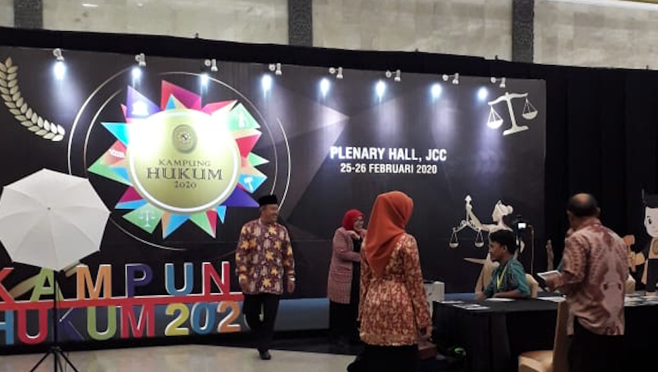 MA Gelar Pameran Kampung Hukum