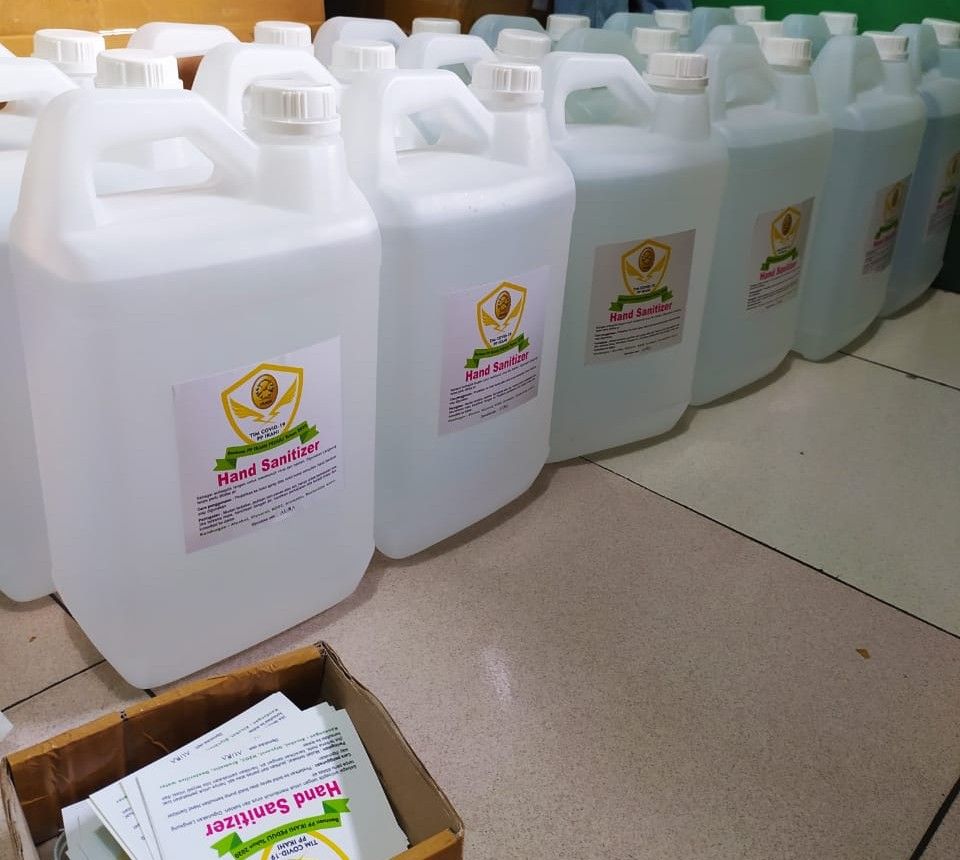 PP IKAHI Menetapkan 41 Sakter Pengadilan Mendapat Bantuan Tahap Pertama dalam Upaya Pencegahan Virus COVID -19