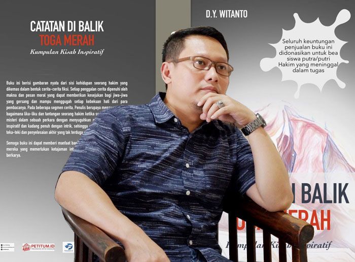 Catatan di Balik Toga Merah, Buku Kumpulan Kisah Inspiratif Karya DY Witanto