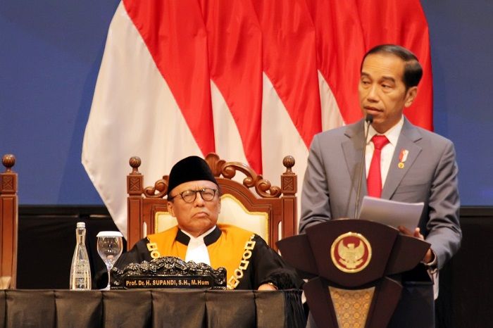 Jokowi : Tumbuhnya Kepercayaan Pada Lembaga Pengadilan Kunci Tumbuhnya Masyarakat Sadar Hukum