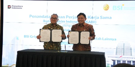 Penandatanganan Perjanjian Kerja Sama antara IKAHI dan PT. BSI (Persero) Tbk.