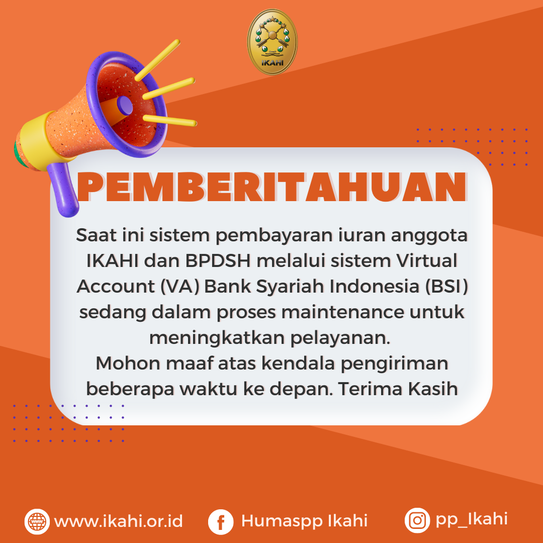 Maintenance Pembayaran Iuran Virtual Account