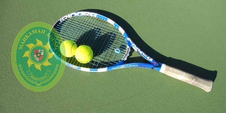 Gelaran Pertandingan Tenis Perorangan Piala Ketua MA RI 2020 Ditunda